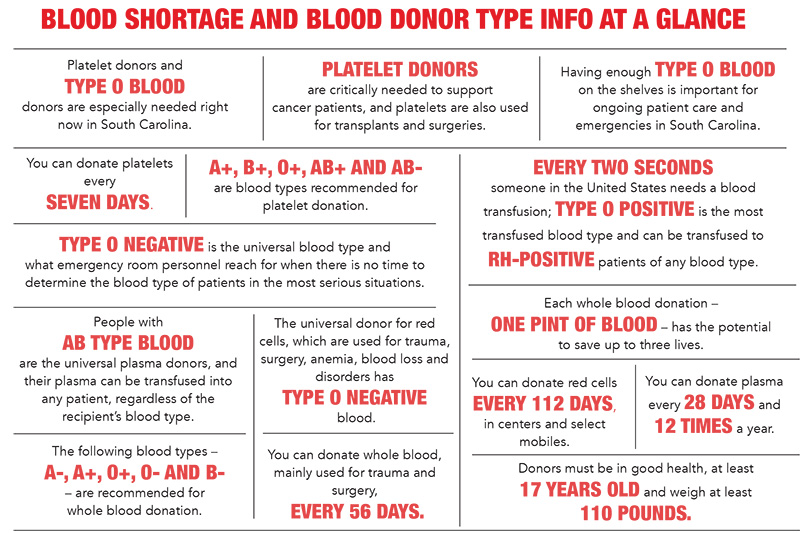 Blood Donor Type Infographic