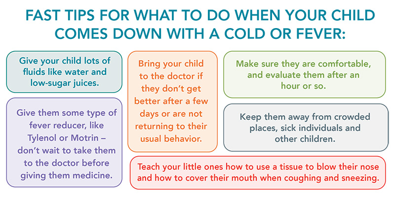 Fast tips for cold or fever