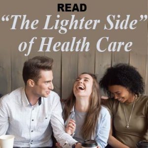 Ad: "The Lighter Side of Health Care"
