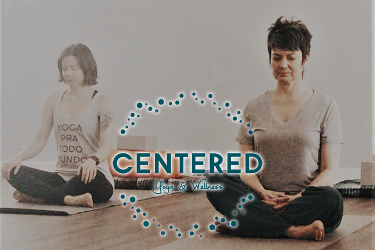 Chandra White seated. CENTERED Yoga & Wellness in Simpsonville, South Carolina.