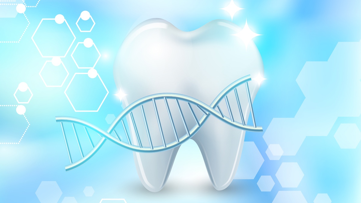 Graphic - Tooth with DNA