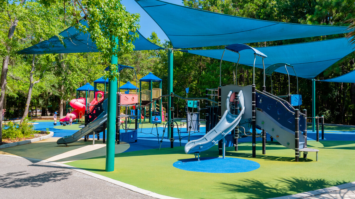 Inclusive playground for all children