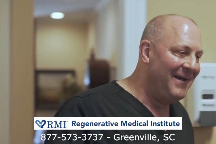 Dr. Kenneth Orbeck at Regenerative Medical Institute (RMI) in Greenville, SC.